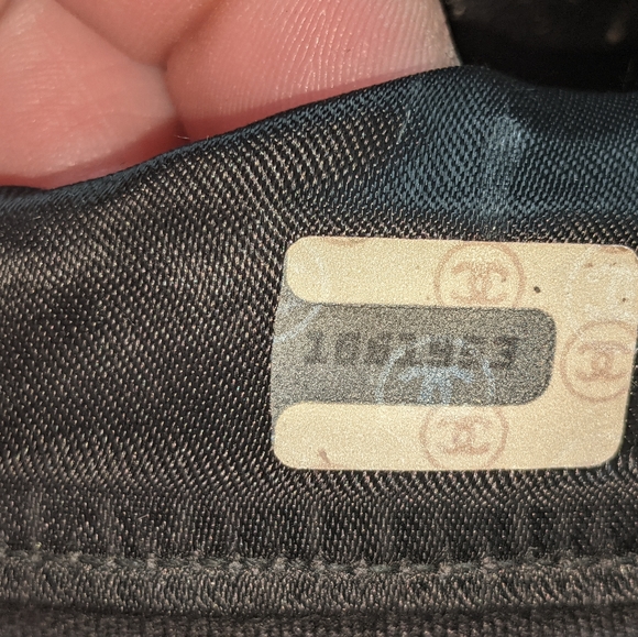 Chanel Vintage Black Lambskin Front Pocket Camera Bag × 1 - Picture 3 of 8